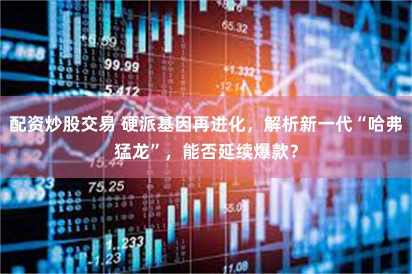 配资炒股交易 硬派基因再进化，解析新一代“哈弗猛龙”，能否延续爆款？