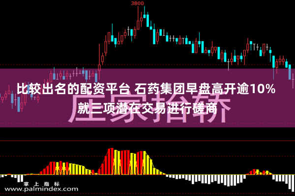 比较出名的配资平台 石药集团早盘高开逾10% 就三项潜在交易进行磋商