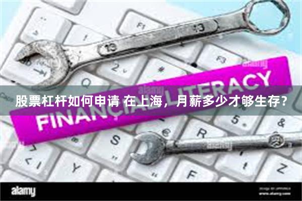 股票杠杆如何申请 在上海,月薪多少才够生存?