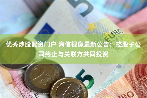 优秀炒股配资门户 海信视像最新公告：控股子公司终止与关联方共同投资