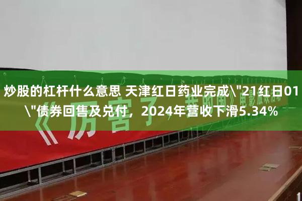 炒股的杠杆什么意思 天津红日药业完成