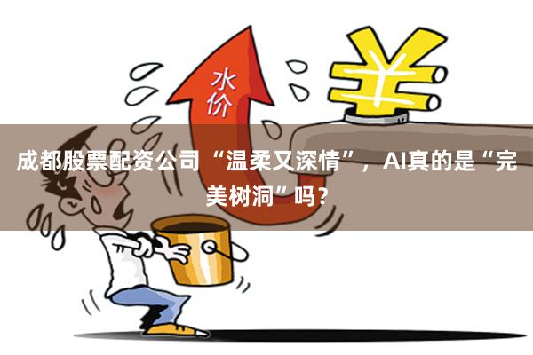 成都股票配资公司 “温柔又深情”，AI真的是“完美树洞”吗？