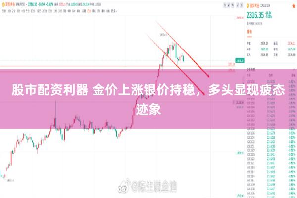 股市配资利器 金价上涨银价持稳，多头显现疲态迹象