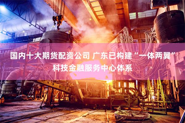 国内十大期货配资公司 广东已构建“一体两翼”科技金融服务中心体系