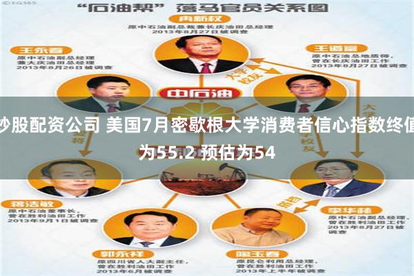 炒股配资公司 美国7月密歇根大学消费者信心指数终值为55.2 预估为54