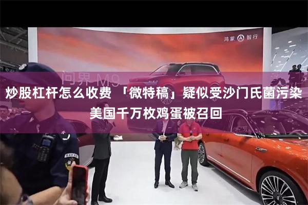 炒股杠杆怎么收费 「微特稿」疑似受沙门氏菌污染 美国千万枚鸡蛋被召回