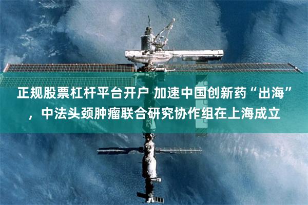 正规股票杠杆平台开户 加速中国创新药“出海”，中法头颈肿瘤联合研究协作组在上海成立