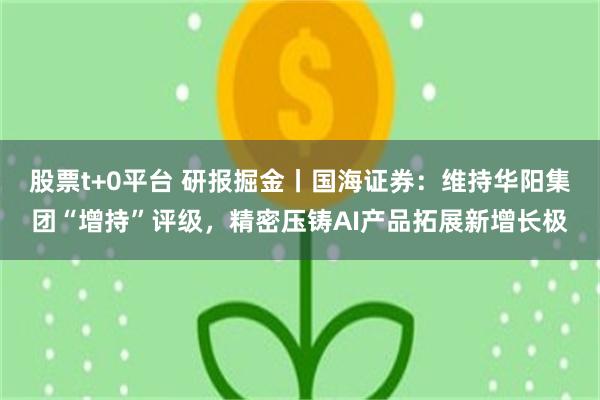 股票t+0平台 研报掘金丨国海证券：维持华阳集团“增持”评级，精密压铸AI产品拓展新增长极