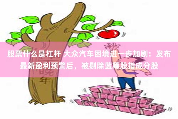 股票什么是杠杆 大众汽车困境进一步加剧:发布最新盈利预警后,被剔除蓝筹股指成分股
