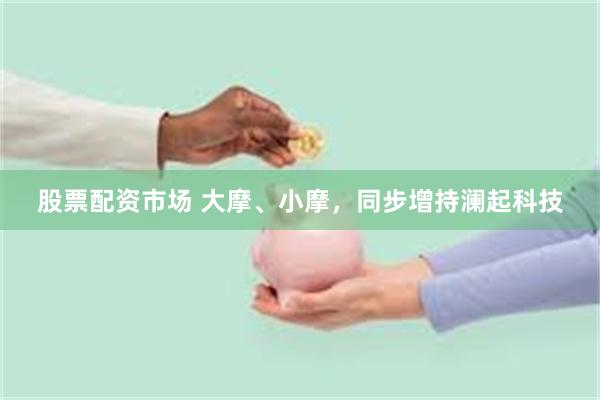 股票配资市场 大摩、小摩，同步增持澜起科技