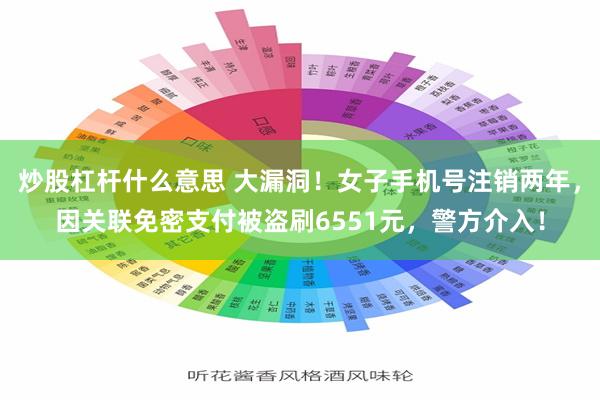 炒股杠杆什么意思 大漏洞！女子手机号注销两年，因关联免密支付被盗刷6551元，警方介入！